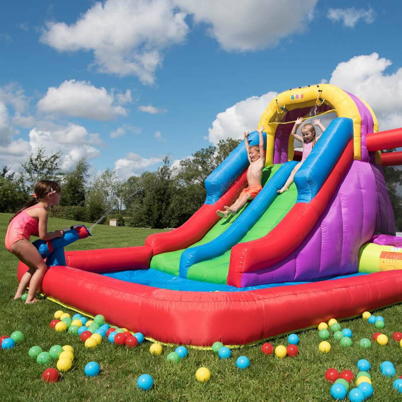 bouncy castle water slide