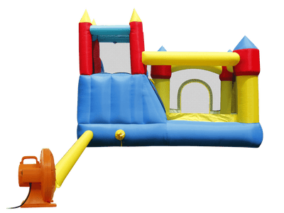 bouncy-castle-water-slide-back-view