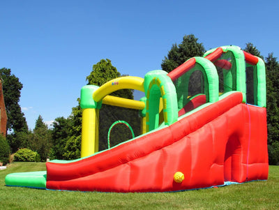 BeBop 8 in 1 bouncy castle for garden use