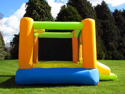 Grasshopper Inflatable Bouncy Castle Side