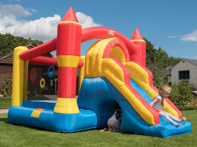 bebop turret bouncy castle kids