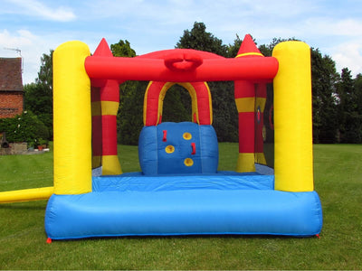 Home use inflatable bouncy castle with slide