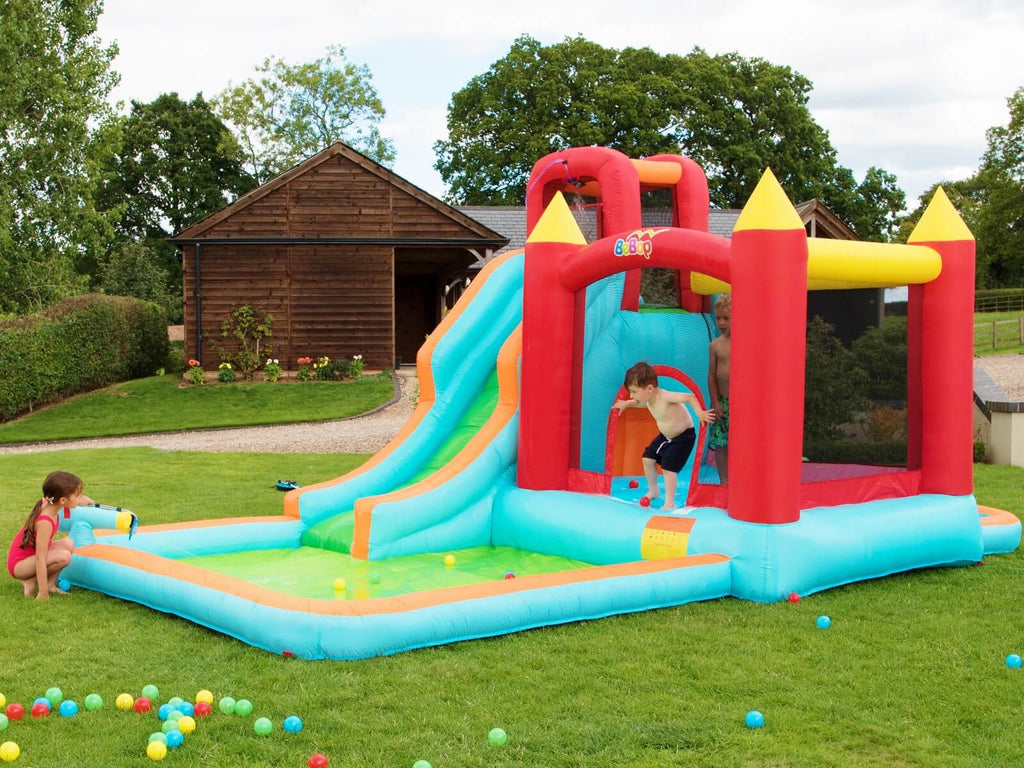 bebop wild splash bouncy castle kids