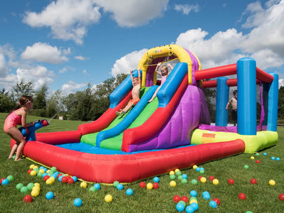 bebop wipeout bouncy castle kids