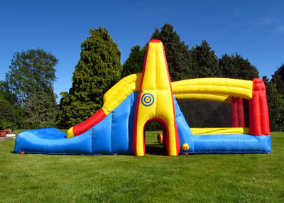 bouncy castle side